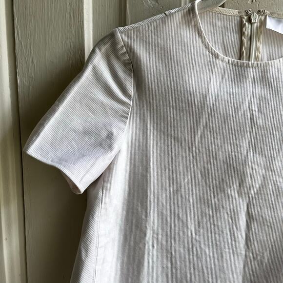 Co Collection A-Line Ribbed Short Sleeve Top Spring 2015 Collection - Picture 3 of 8